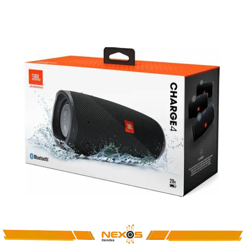 PARLANTE JBL CHARGE 4 ALTAVOZ PORTATIL