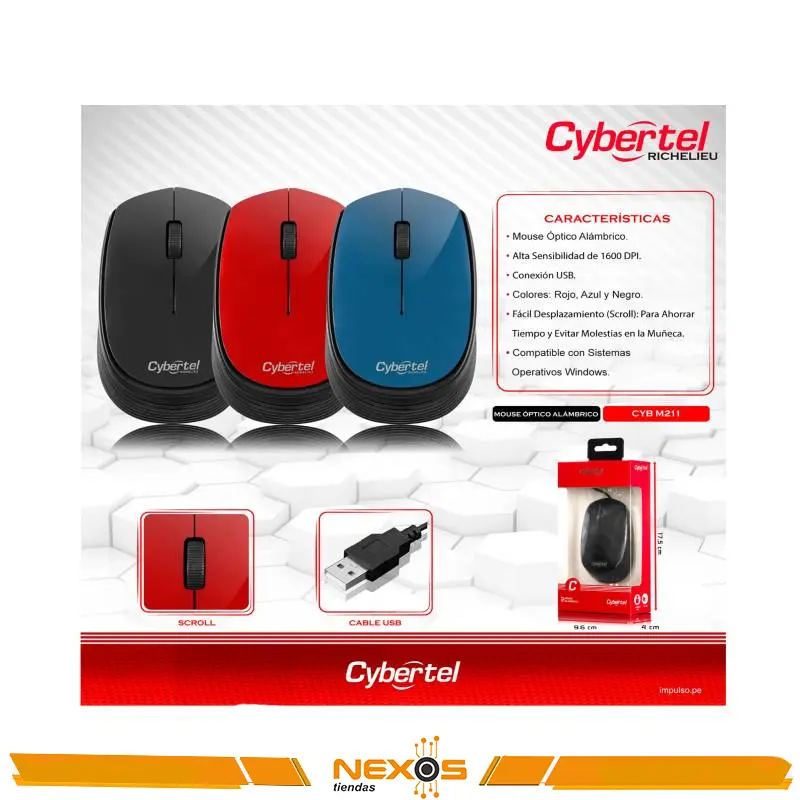 MOUSE CYBERTEL STYLE – CYB M312
