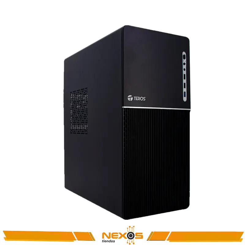 CASE TEROS TE-1037S, FACTOR DE FORMA ATX, 250W, USB 3.0 / 2.0, AUDIO, NEGRO. 