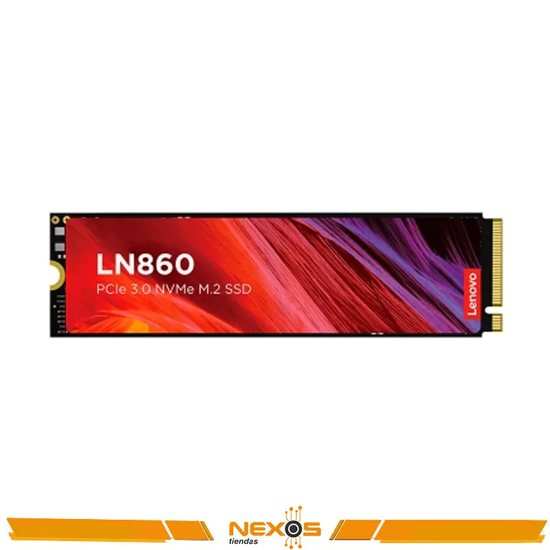 UNIDAD SOLIDA LENOVO LN860, 512GB, M.2 2280, PCIe Gen 3 x4, NVMe 1.4