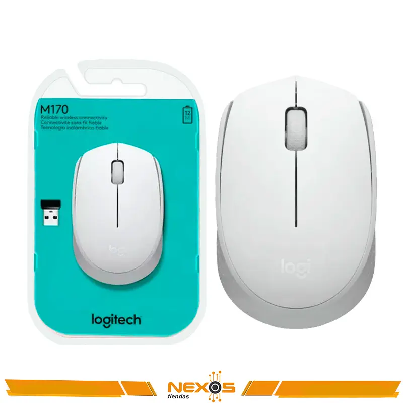 MOUSE LOGITECH M170 WIRELESS OPTICO 