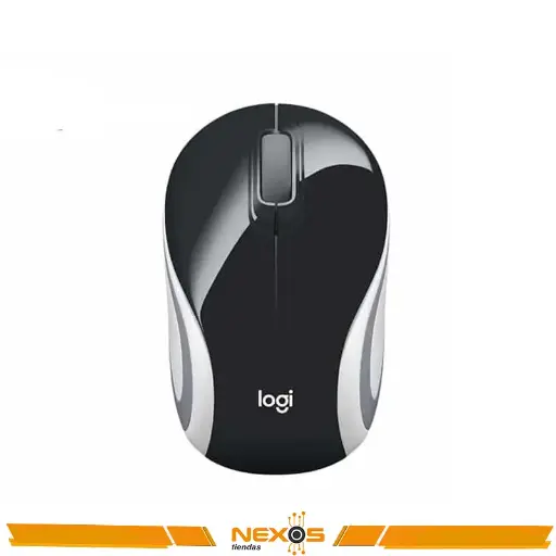 MINI MOUSE INALÁMBRICO LOGITECH M187, 3 BOTONES, USB.