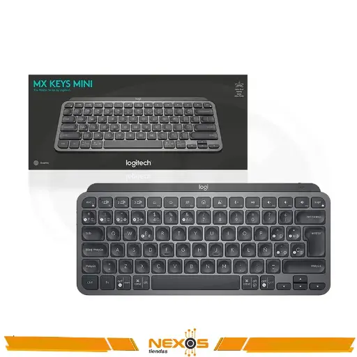 [1111113873] TECLADO LOGITECH MX KEYS MINI GRAPHITE MULTI-DEVICE BT ILUMINADO