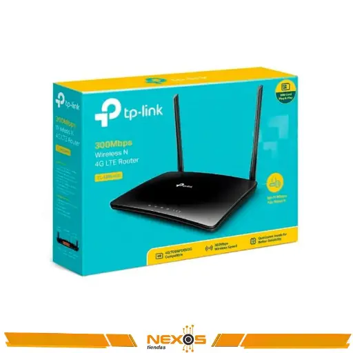 [1111113787] ROUTER TP-LINK TL-MR6400-APAC 4G LTE DSL 300MBPS WIRELESS