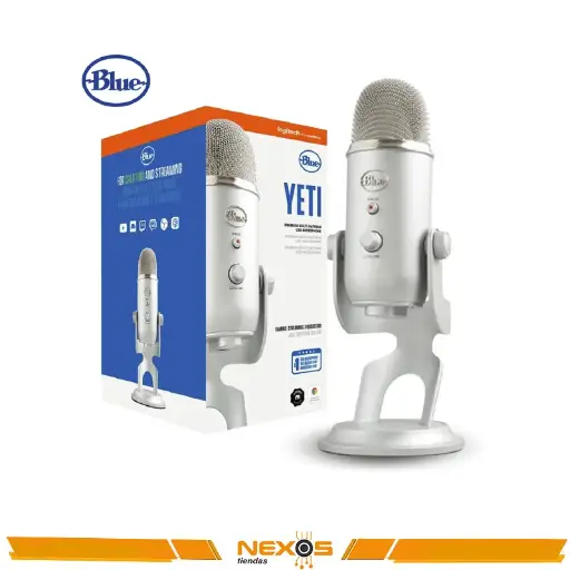 [111151801] MICROFONO BLUE YETI USB SILVER