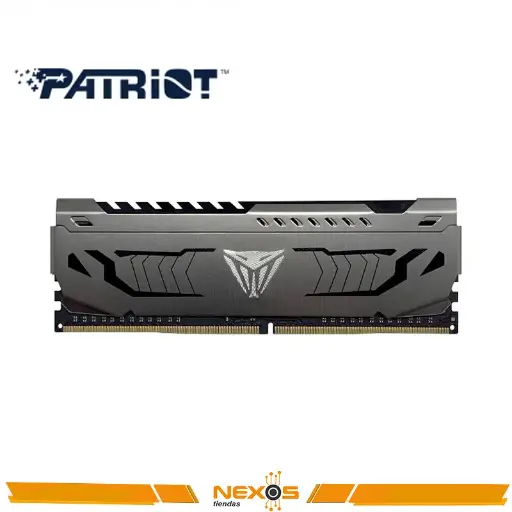 [111111435] MEMORIA RAM PATRIOT VIPER STEEL 8GB, DDR4-3200 MHZ