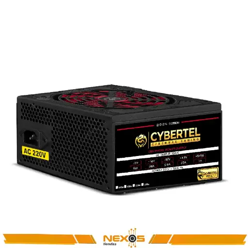 [111111272] FUENTE DE PODER CYBERTEL 400W ATX P4000