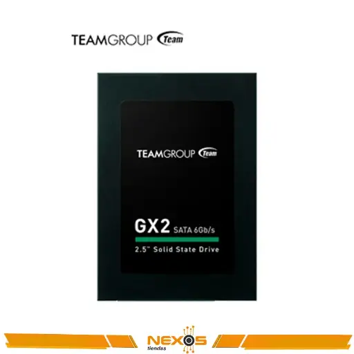 UNIDAD SOLIDA SSD TG TEAM GROUP GX2, 128GB, SATA III 6Gb/s, 2.5", DC +5V